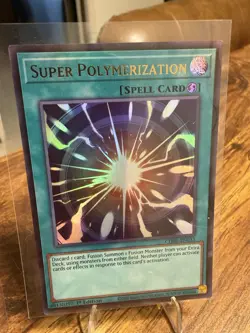 3x Super Polymerization CH01-EN033 Ultra Rare 1st Ed NM Yugioh! Playset - Image 4