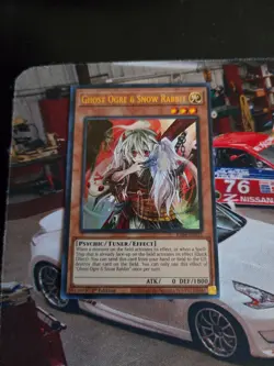 Yu-GI-Oh! Ghost Ogre & Snow Rabbit (UR) RA04-EN015 Quarter Century Stampede - Image 1