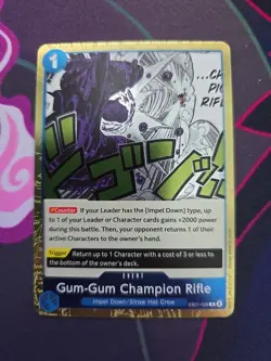 EB01-028 Gum-Gum Champion Rifle Rare Memorial Collection One Piece - Image 1