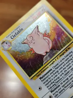 Clefable 1/64 Jungle Set 1999 Holofoil Rare Holo Pokemon Card PL* - Image 2