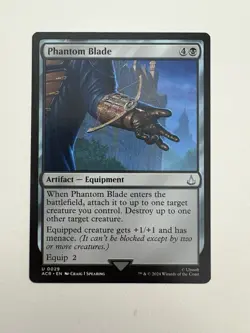 Phantom Blade MTG Magic the Gathering Card NM Near Mint ACR - Image 1