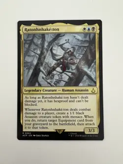 Ratonhnhake:ton MTG Magic the Gathering Card NM Near Mint ACR - Image 1