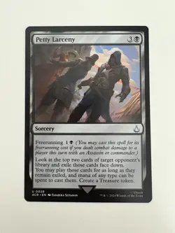 Petty Larceny MTG Magic the Gathering Card NM Near Mint ACR - Image 1