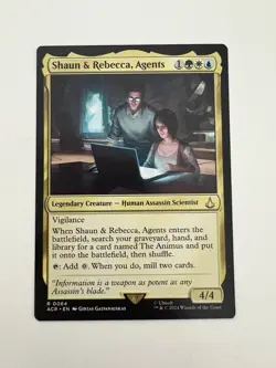 Shaun & Rebecca Agents MTG Magic the Gathering Card NM Near Mint ACR - Image 1