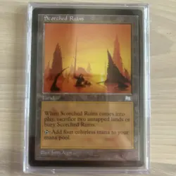 Scorched Ruins - Weatherlight - MTG - Magic the Gathering - Image 2