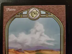 MTG Plains 1998 Unglued UGL Full Art Basic Land LP Christopher Rush MTG - Image 3
