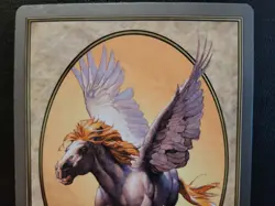 Pegasus Token 1998 Unglued UGL Mark Zug Art LP MTG - Image 3