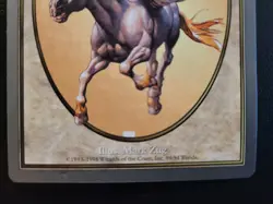 Pegasus Token 1998 Unglued UGL Mark Zug Art LP MTG - Image 4