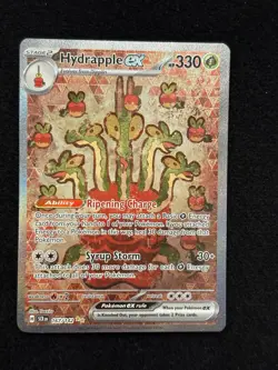 Pokemon Hydrapple ex Double Rare Holo Prismatic Evolutions 011/131 330 HP - Image 2