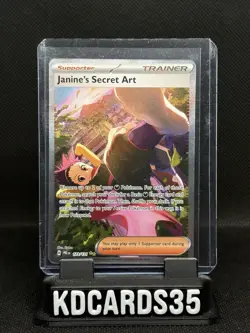Janine's Secret Art 173/131 Sv: Prismatic Evolutions Holo Pokemon - Image 1