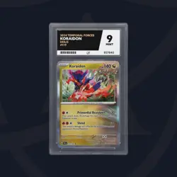 Pokemon ACE 9 MINT Koraidon Holo Ancient 119/162 Temporal Forces 2024 - Image 1