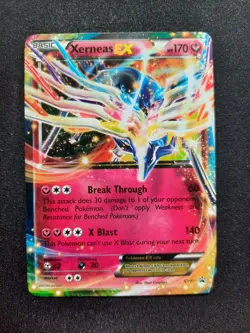 Xerneas EX - XY07 - Black Star Promo 2014 *LP* Light Play TCG POKEMON - Image 1