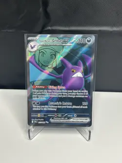 Pokemon TCG Team Rocket's Crobat EX 217/182 NM Destined Rivals Holo - Image 1
