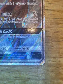 2017 POKEMON SUN & MOON #142 FULL ART/UMBREON GX - Image 3