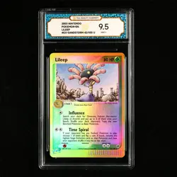 TQG 9.5 Mint+ 2003 Pokemon ENG Lileep #EX-SANDSTORM 42/100 U - Image 2