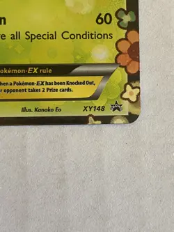 Pokemon TCG Shaymin EX XY148 Promo Holo Excellent Condition - Image 2
