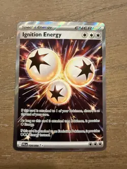 Ignition Energy 124/094 Ultra Rare Phantasmal Flames Pokemon - Image 1