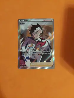 Pokemon Piers Full Art Ultra Rare Holo 069/072 Shining Fates English - Image 1