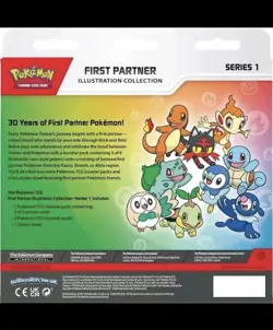 Pokemon TCG First Partner Illustration Collection Series 1 Promo Box 2026 - Image 2
