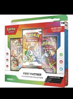 Pokemon TCG First Partner Illustration Collection Series 1 Promo Box 2026 - Image 4