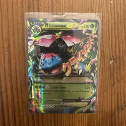 Pokemon TCG M Venusaur EX Mega Full Art Holo Ultra Rare 230 HP 2/146 English - Image 1