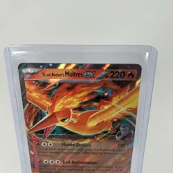 Pokemon TCG Team Rockets Moltres EX Destined Rivals 031/182 Stamped UPC Promo - Image 2