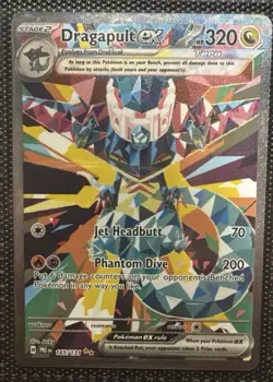 Pokemon Dragapult ex Special Illustration Rare Full Art Holo Sv: Prismatic 165 - Image 1