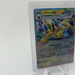Pokemon TCG Prismatic Evolutions Jolteon ex #030/131 Double Rare NM - Image 3