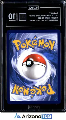 Pokemon 2023 Raikou V GG41/GG70 Alt Art UR Crown Zenith GEM MINT TAG 10 - Image 2