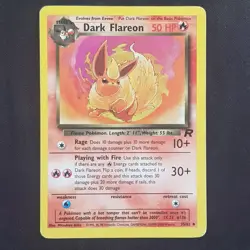 Dark Flareon 35/82⭐VERY GOOD⭐Expedition Base Set Pokemon - Image 1