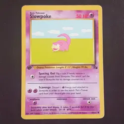 Slowpoke 55/62 1st Edition Rare⭐VERY GOOD⭐Expedition Base Set Pokemon - Image 1