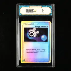 TQG 9 Mint 2003 Pokemon ENG Energy Removal #2 #EX-RS 80/109 U - Image 1