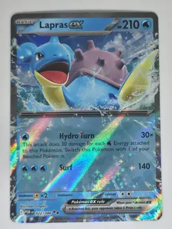 Lapras ex 022/088 Double Rare Pokemon Perfect Order NM - Image 1