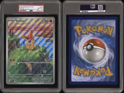 2025 POKEMON SVP UNOVA VICTINI ILLUSTRATION COLLECTION JUMBO #208 VICTINI PSA 10 - Image 3