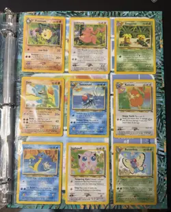 Complete Pokemon Southern Islands Set with Original Binder - Image 4