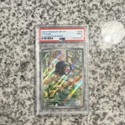 Pokemon Lechonk 209/197 SV03 Obsidian Flames Illustration Rare Holo PSA 9 EN - Image 1