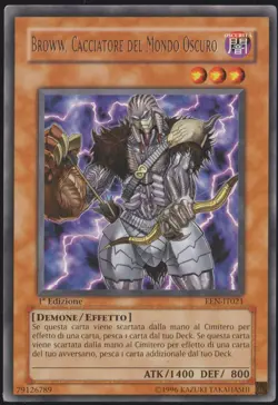 BROWW, CACCIATORE DEL MONDO OSCURO - EEN-IT021 1° EDIZIONE YU-GI-OH "RARA" - Image 1