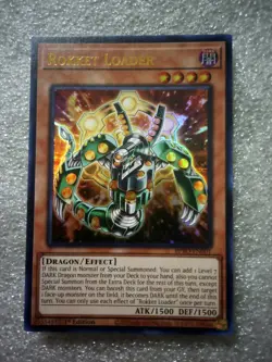 Rokket Loader BPRO-EN001 Burst Protocol Ultra Rare 1st Edition Yugioh Unplayed - Image 2