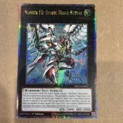 Yu-Gi-Oh! TCG Number F0: Utopic Draco Future MP24-EN037 1st Edition Lot (2) - Image 2