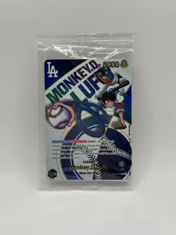 Monkey D Luffy (Dodgers x One Piece) EB02-010 One Piece Promo - Image 1