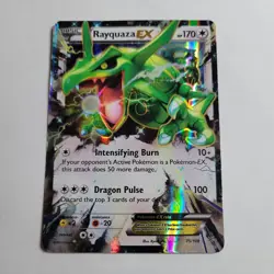 Rayquaza EX 75/108 XY Roaring Skies Full Art Holo Ultra Rare Pokemon Card - Image 1
