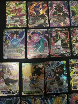 Dragon Ball Super NM Prismatic Foil 36 Cards Set Goku Vegeta Gogeta Vegito 2023 - Image 2