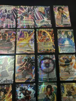 Dragon Ball Super NM Prismatic Foil 36 Cards Set Goku Vegeta Gogeta Vegito 2023 - Image 4