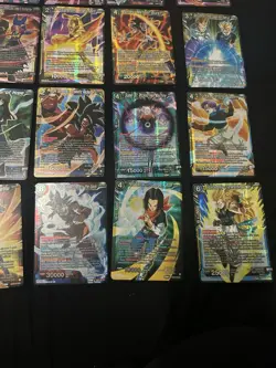 Dragon Ball Super NM Prismatic Foil 36 Cards Set Goku Vegeta Gogeta Vegito 2023 - Image 5