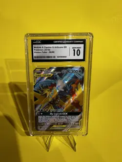 Moltres & Zapdos & Articuno GX 66 CGC 10 Mint Hidden Fates Pokemon Card - Image 2
