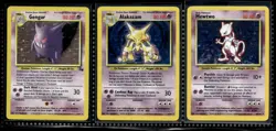 Vtg WOTC Holo Card Lot Base Set Fossil Jungle Psychic Classic Rare Orignial Holo - Image 1