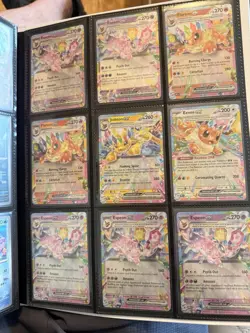 84 Card Prismatic Evolutions Lot Ft Pokeball Umbreon, Gold Cards, & More - Image 1