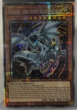 Konami Heart of the Blue-Eyes Yu-Gi-Oh! Effect Card 1st Ed Holo ATK/3000 DEF/25… - Image 1