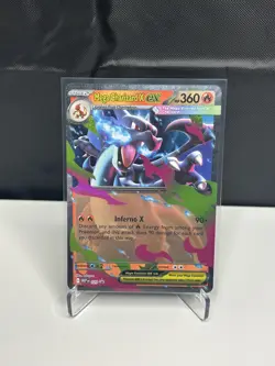 Mega Charizard X ex 029 Mega Evolutions Promo NM Pokemon Card (2) - Image 1