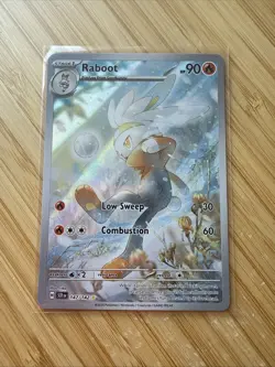 Pokemon Card - Raboot 147/142 Stellar Crown Illustration Pack Fresh - Image 1